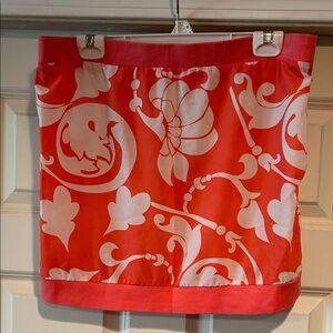 Old Navy Peachy Orange and White Tube Top